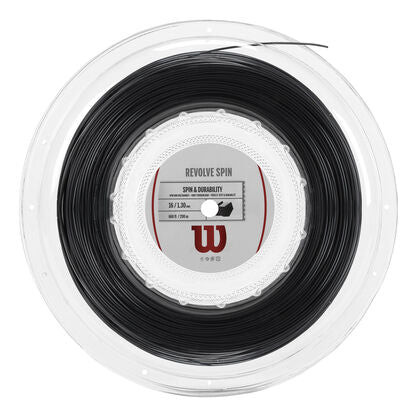 Cordaje Wilson Revolve Spin Black 1.30 200mts