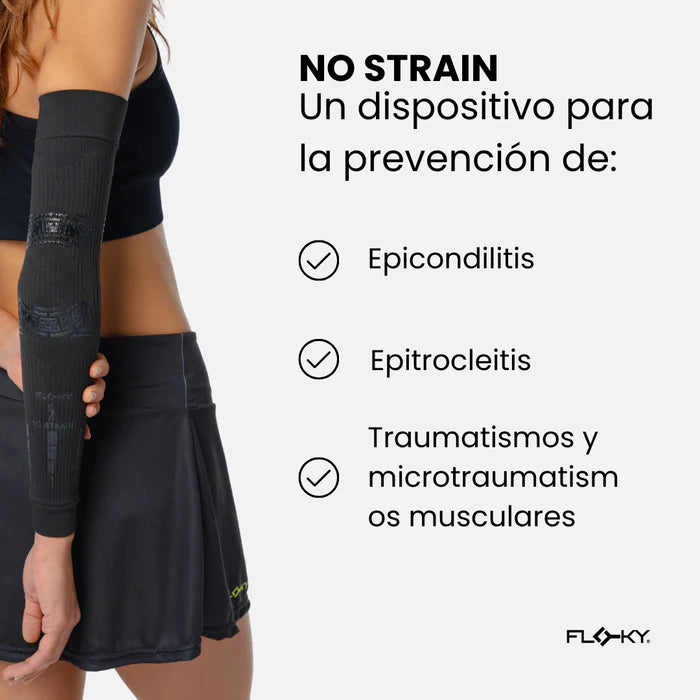 Manguito Floky NO STRAIN Negro