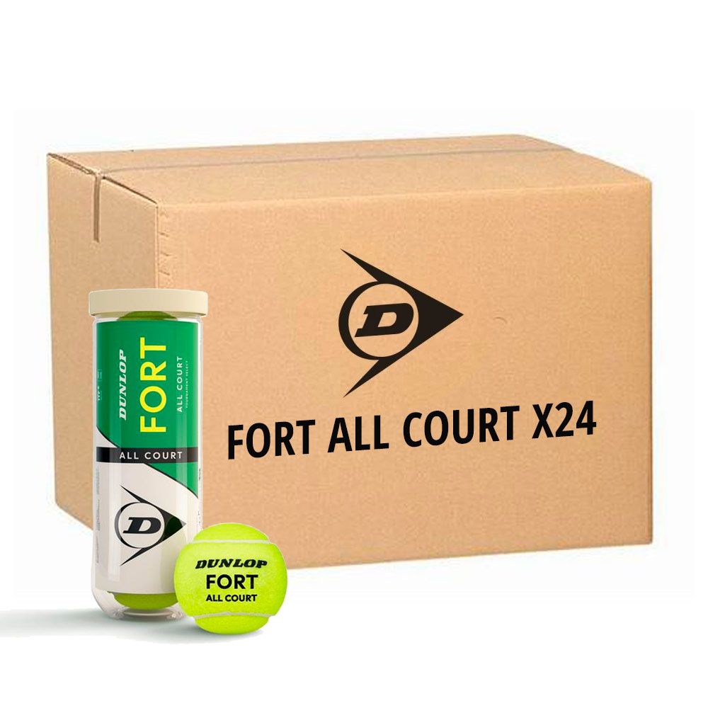 Cajón Dunlop Fort All Court X3 (24 Botes)
