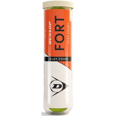 Pelota Dunlop Fort Clay x4