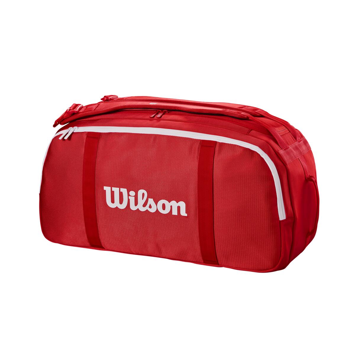 Raquetero Wilson Super Tour Duffel Rojo